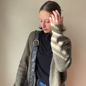 Olive Green Women's Sweater